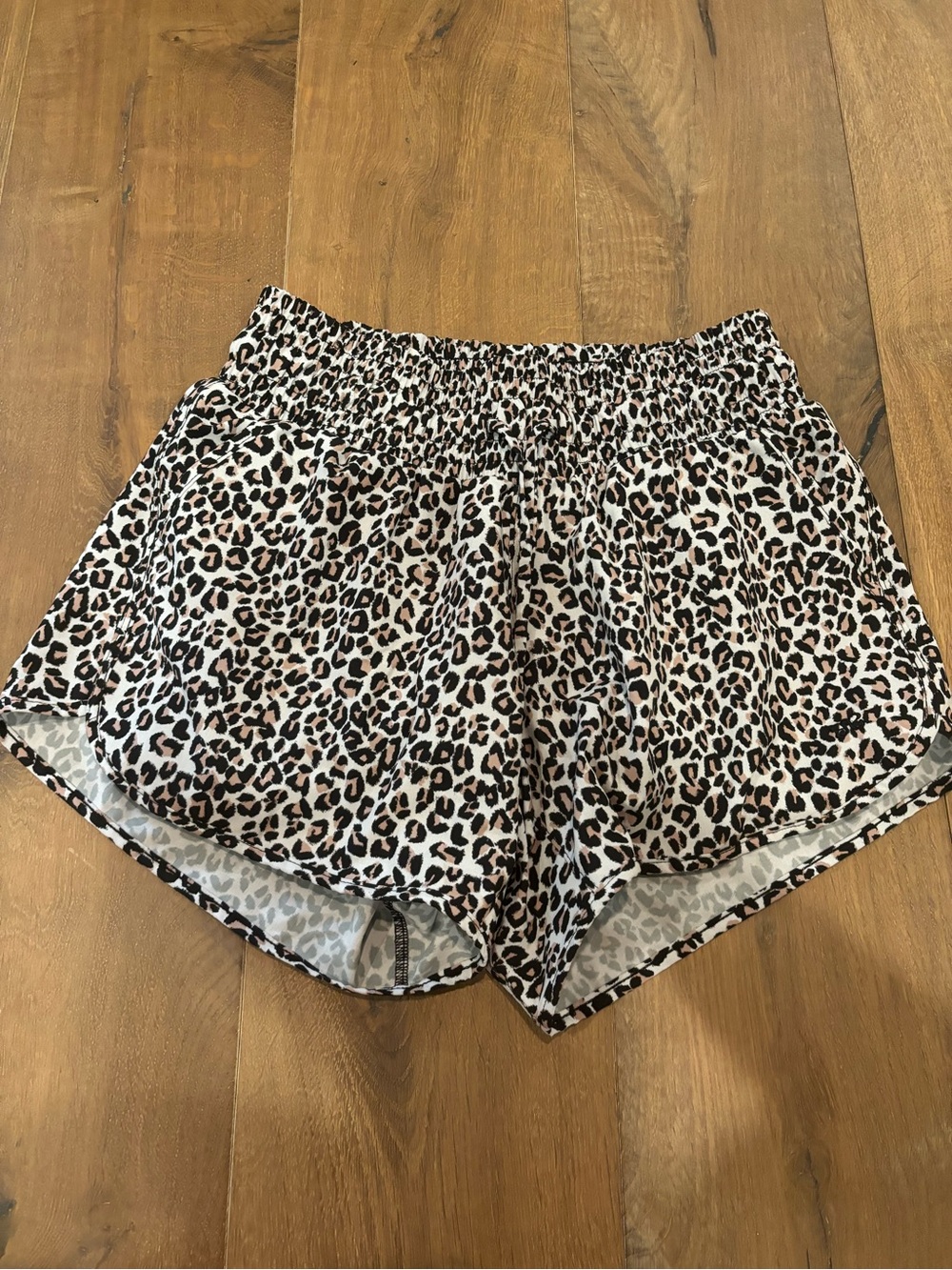 Albion fit Women's Leopard Print Athletic Shorts